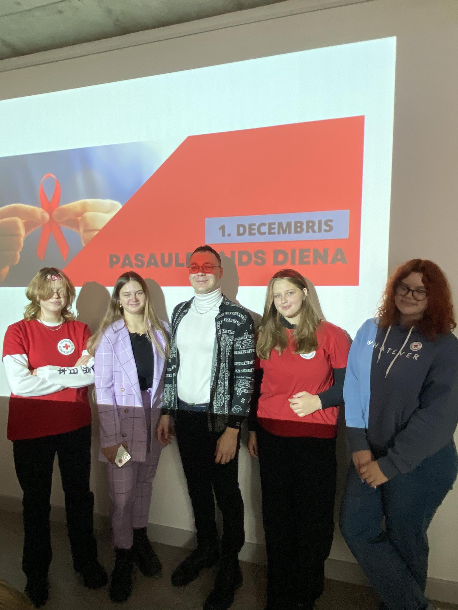 Pasākumā tika aktualizēta Pasaules AIDS diena!