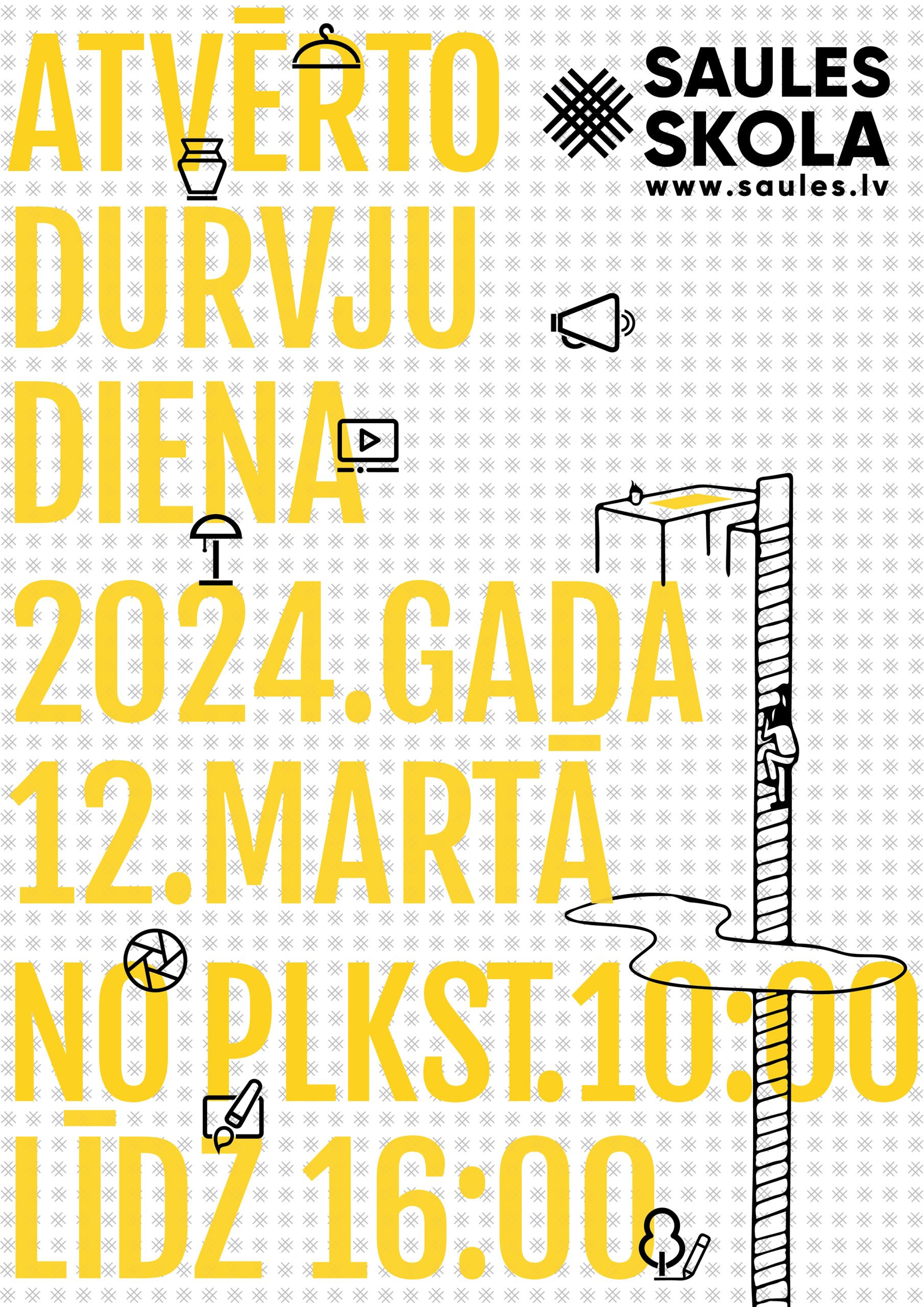 Tiekamies ATVĒRTO DURVJU DIENĀ!