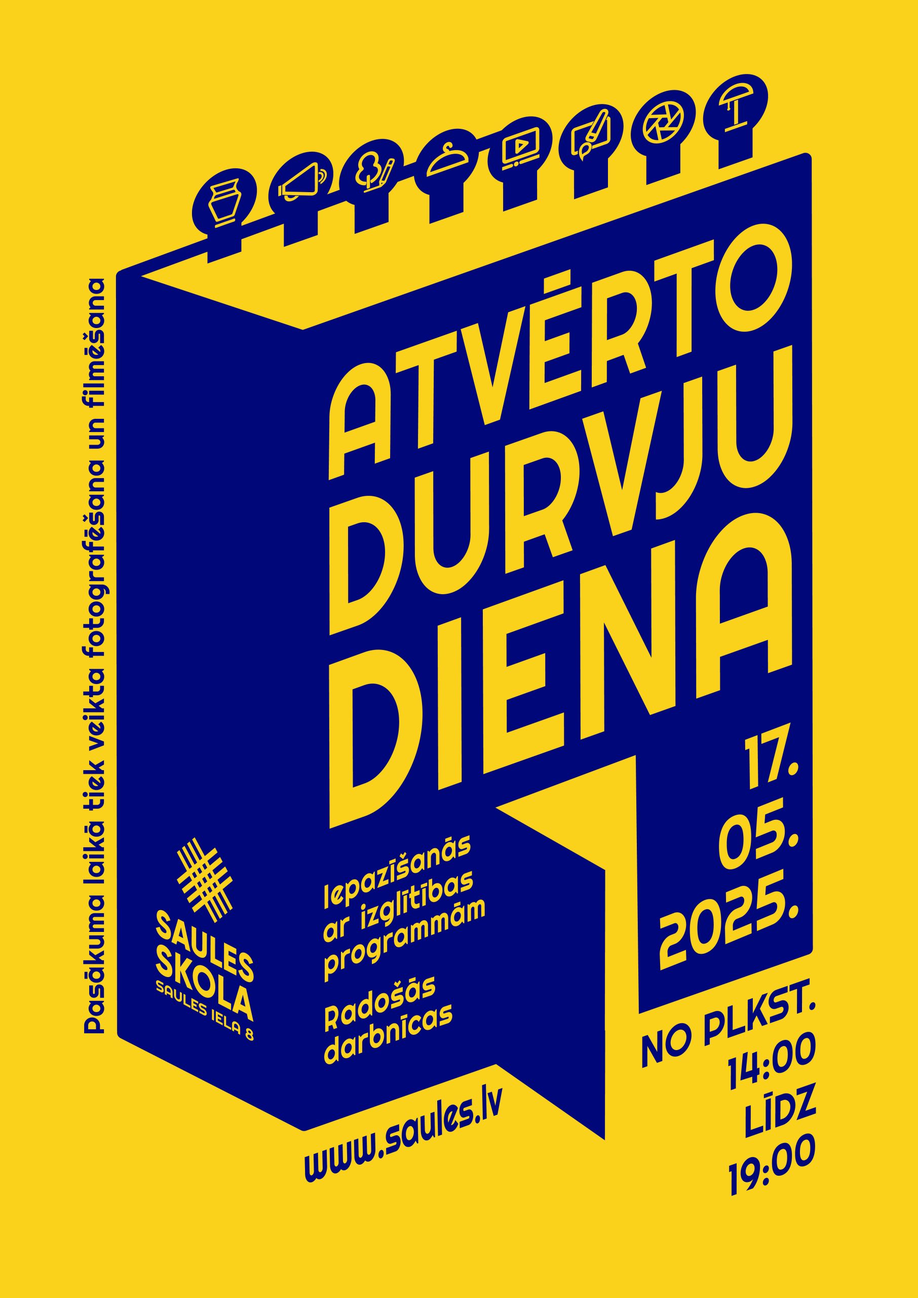 Aicinām uz Atvērto durvju dienu!