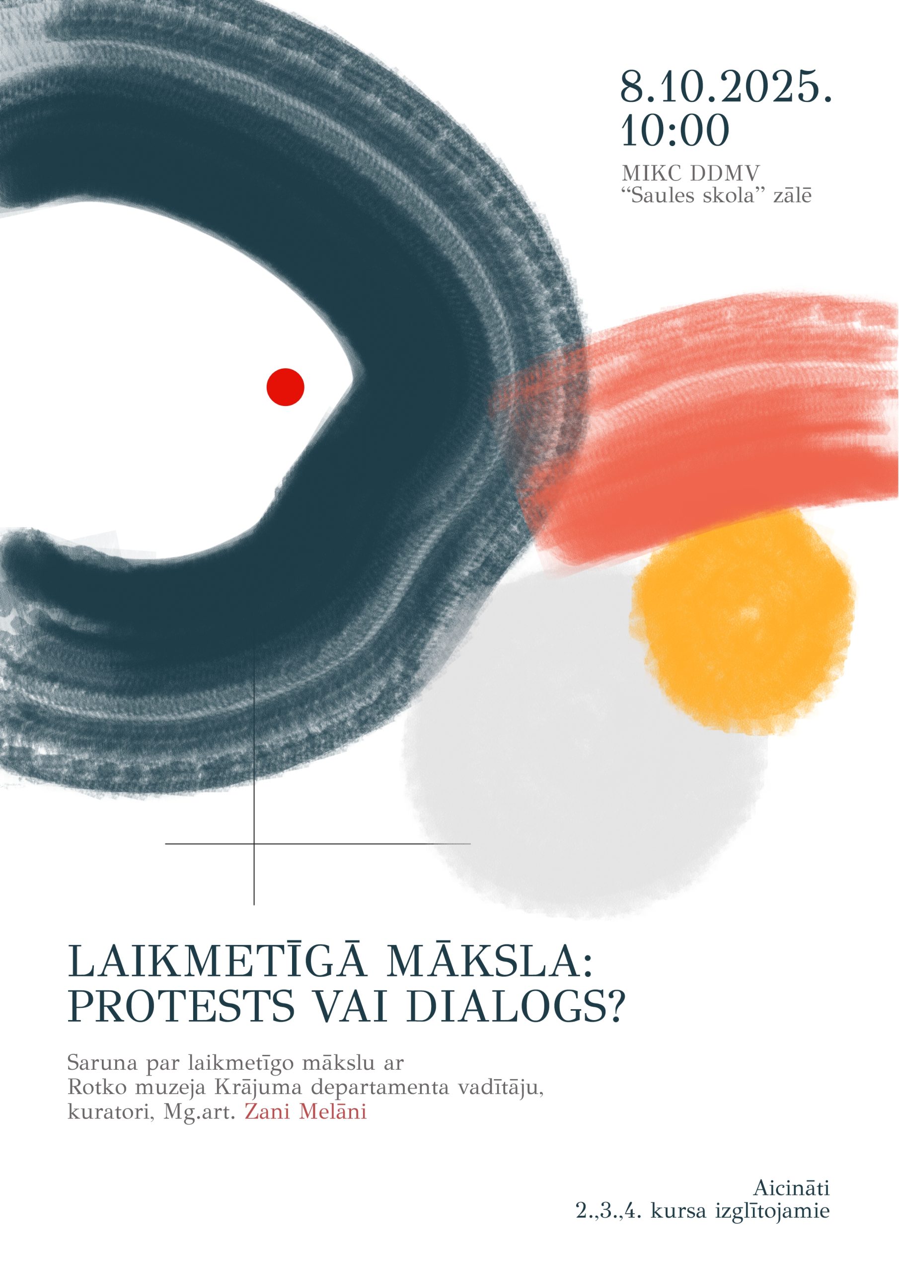Laikmetīgā māksla: protests vai dialogs?