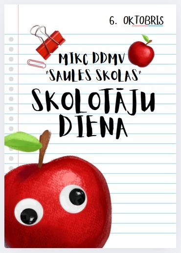 Saules skolas skolēni sveic savus skolotājus Profesionālajos svētkos