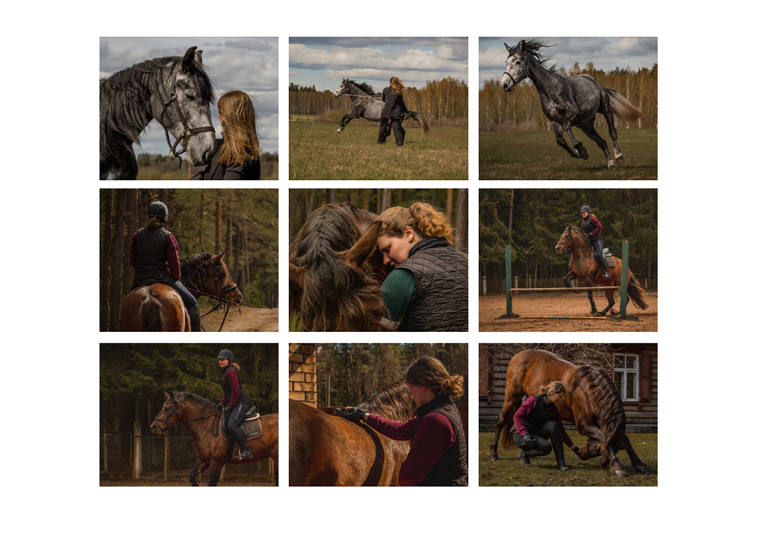 Foto sērija EQUESTRIAN WORLD