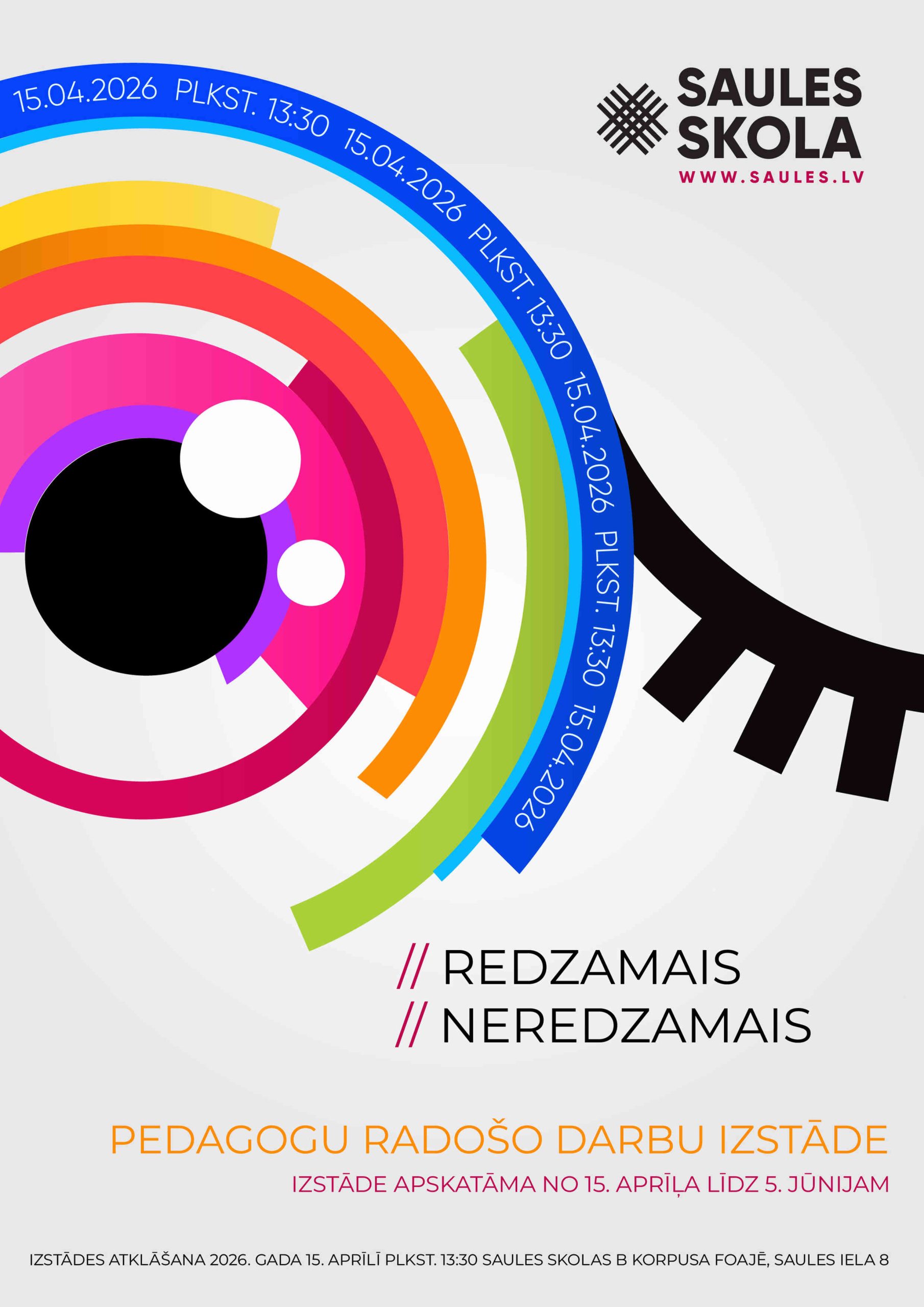 Radošo darbu izstāde “REDZAMAIS // NEREDZAMAIS”