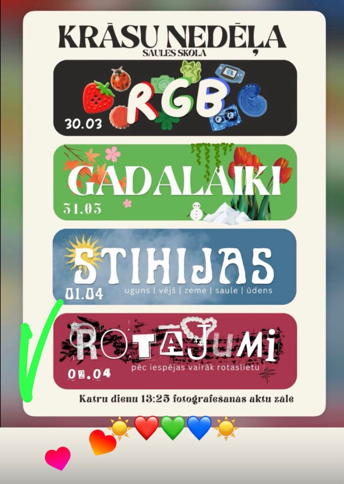 Krāsu nedēļa Saules skolā